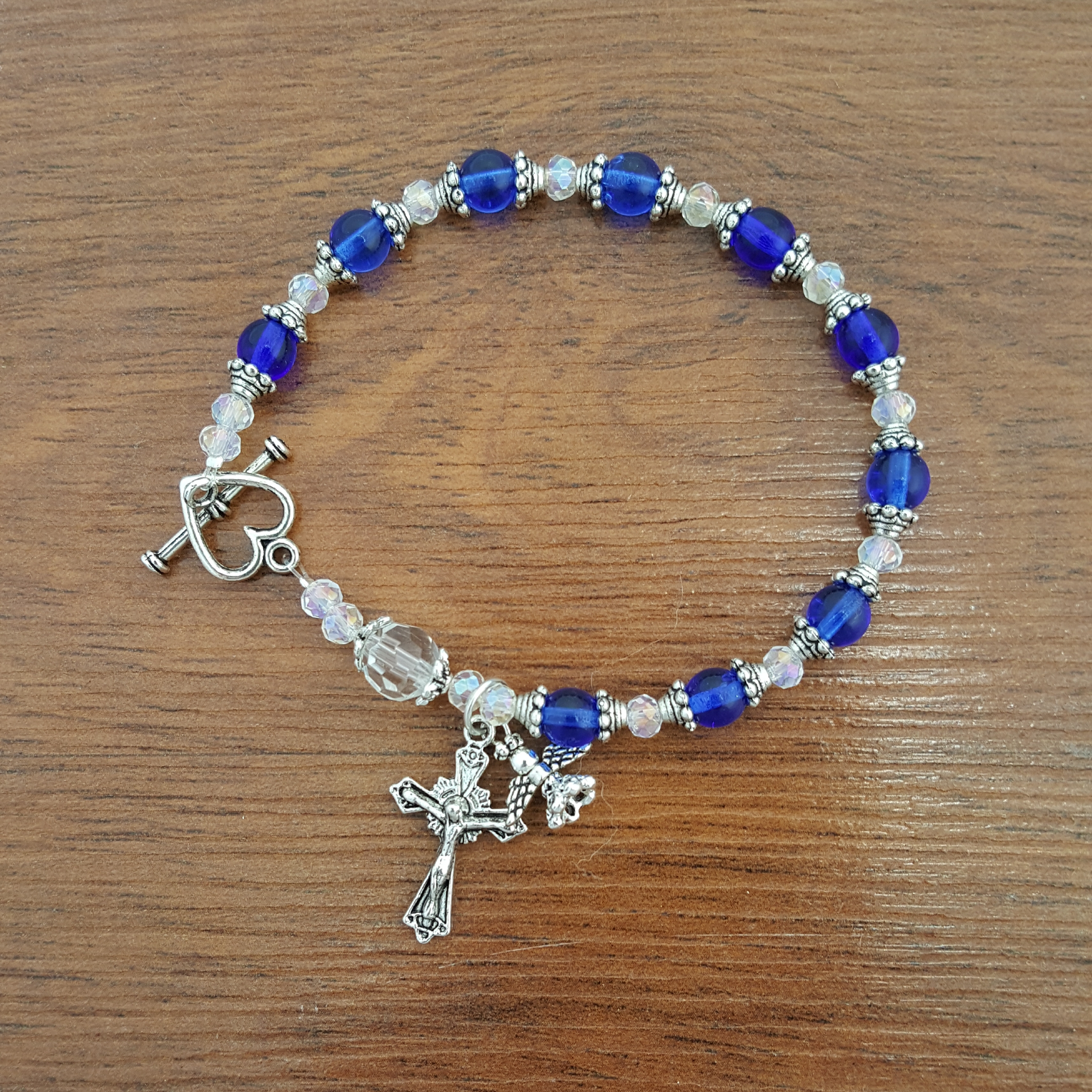 Birthstone Decade Rosary Bracelet