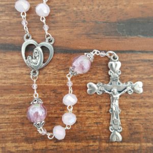 Rosewater Crystal Rosary