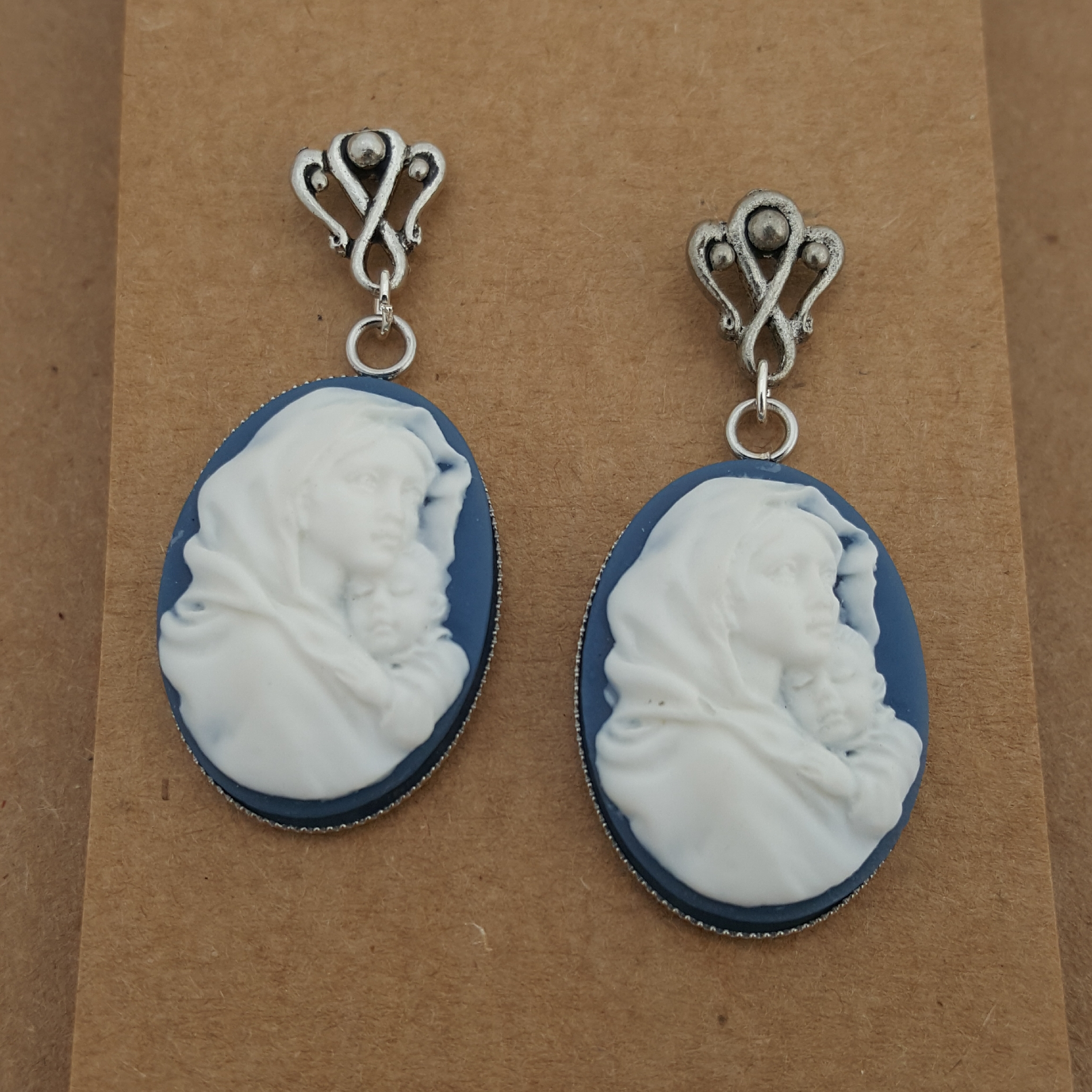 Cameo Earrings