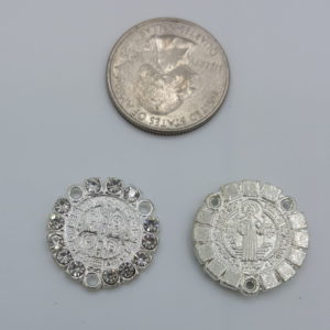 St Benedict rhinestone center