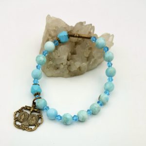Turquoise Stretch Decade Bracelet