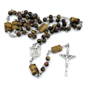 Tiger eye rosary